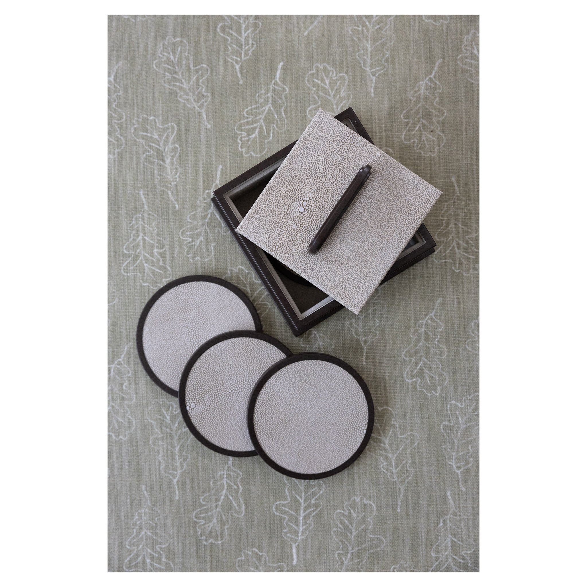 Sophie Paterson Set of 4 Shagreen Coasters